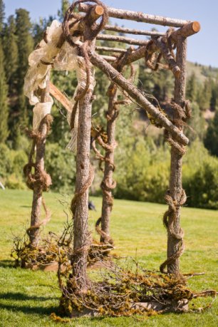 Деревенский стиль свадьбы