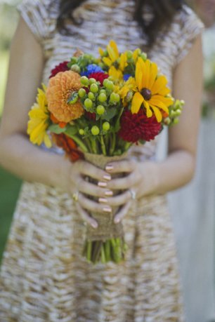 Деревенский стиль свадьбы