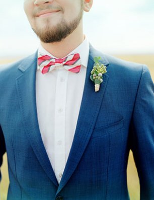 Современная свадьба, образ жениха