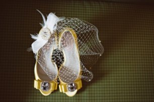 Туфли невесты и вуаль