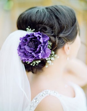 Прическа невесты, Свадебная фата