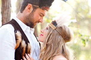 Индейская свадьба, фотосессия