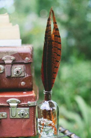 Индейская свадьба, декор банкета