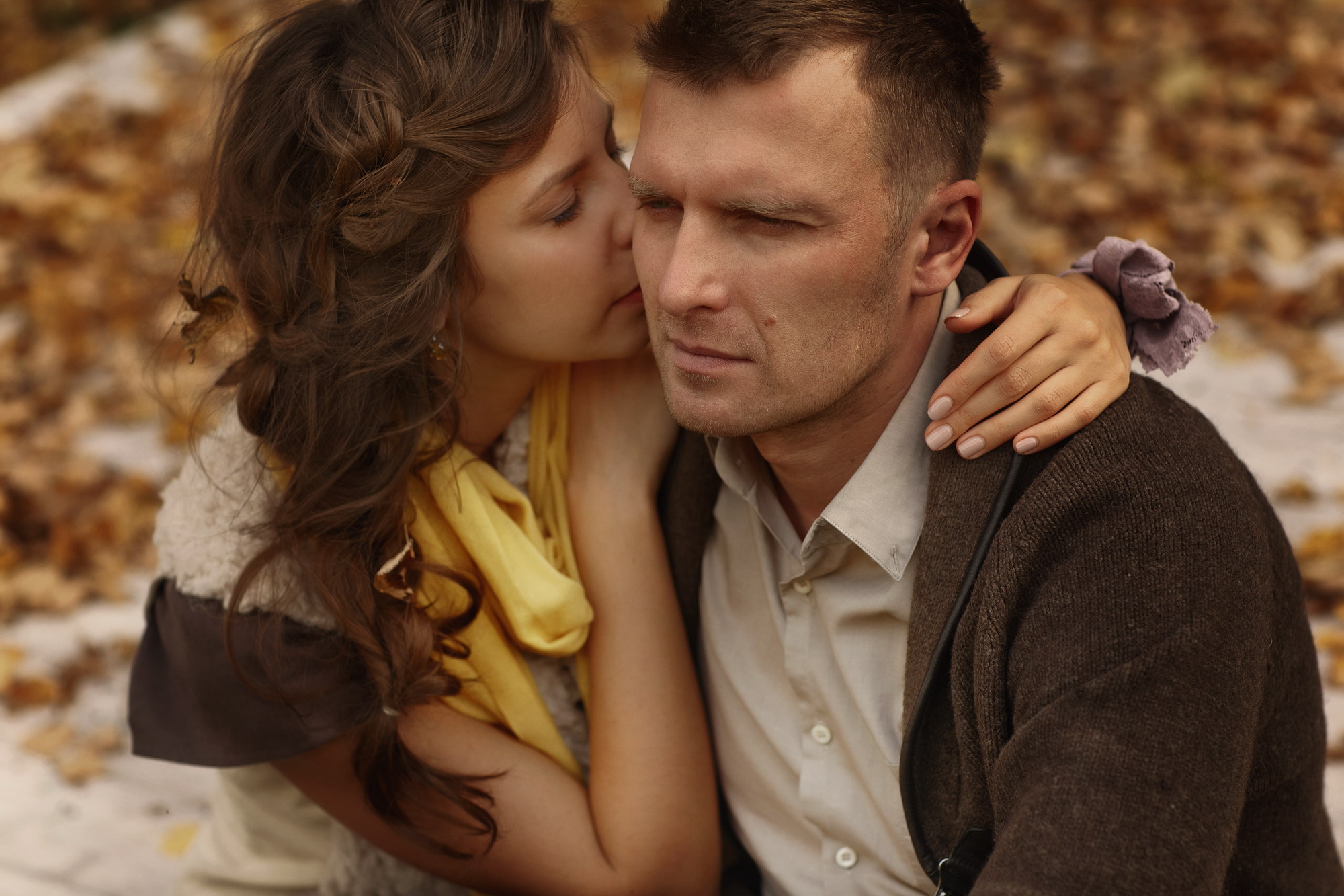  Love story в красках осени. Катя и Антон