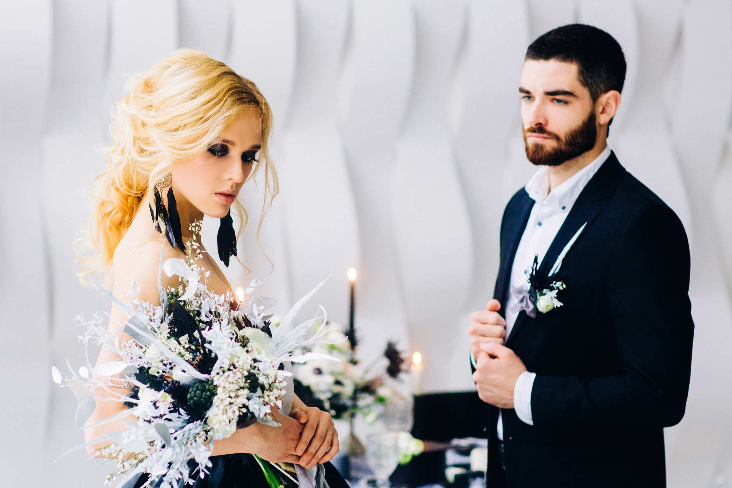 Black&White wedding