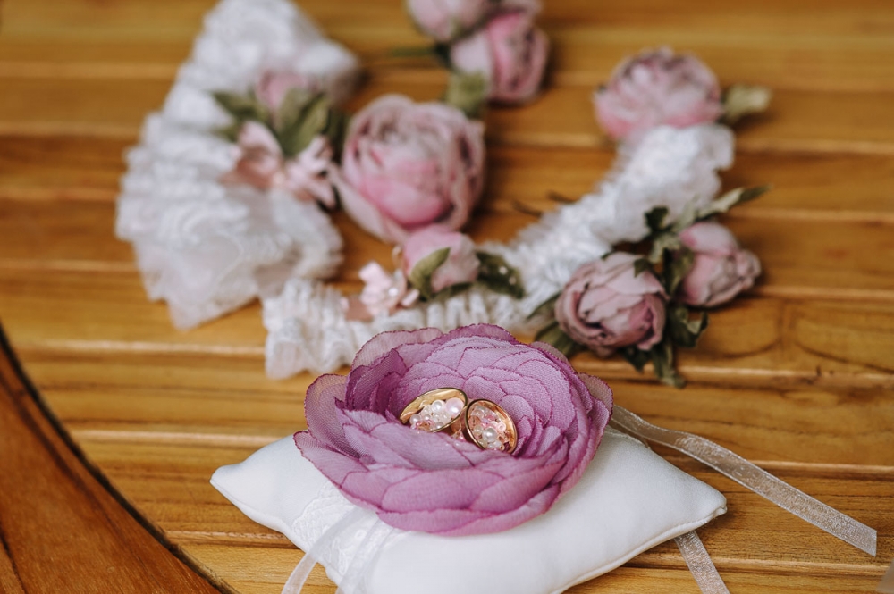 Пыльно-розовая свадьба Полины и Ильи