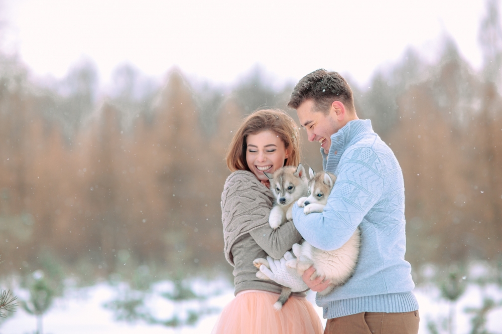 Уютная зима: love story Алены и Павла