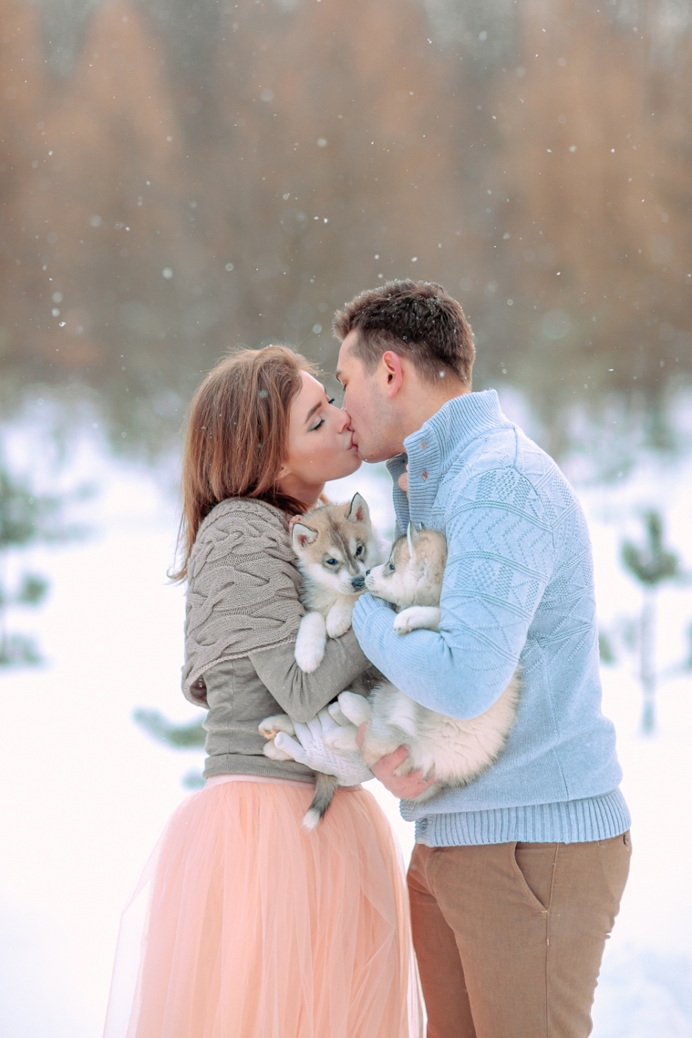 Уютная зима: love story Алены и Павла