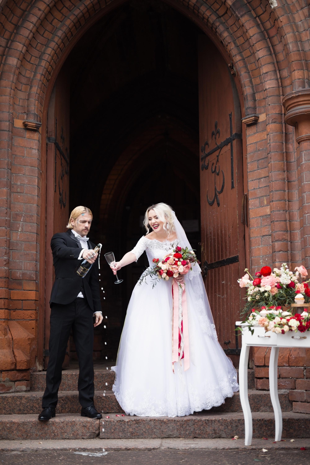 Свадьба Руслана и Алены в англиканской церкви