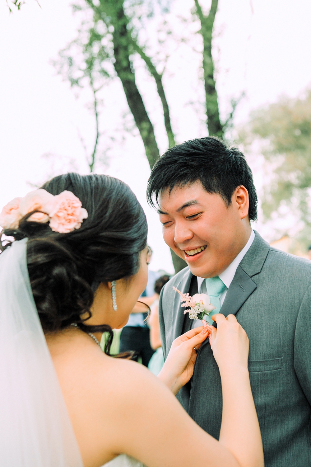 Корейско-канадская свадьба Оли и Кельвина