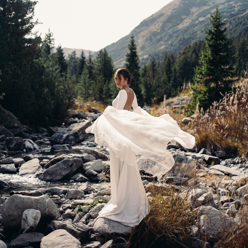 Фото в платье в горах