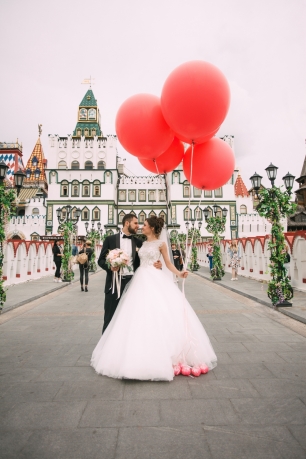 Воздушная свадьба Александра и Ольги