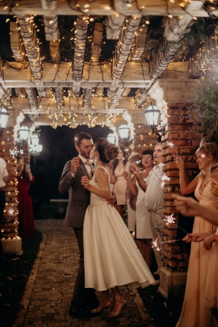 Элегантная свадьба Олеси и Андрея в бутик-отеле Seneshal