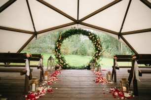 Сказочная эко-свадьба Вики и Жени