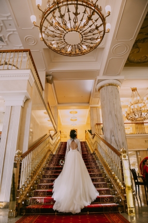 "Нотки вина Марсала". Образ невесты