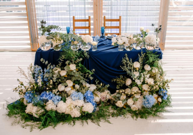  цвет свадьбы 2019, свадьба в синем цвете, организатор KATE & LEO