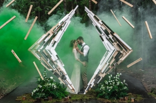 Геометрия любви: свадьба Дениса и Анны