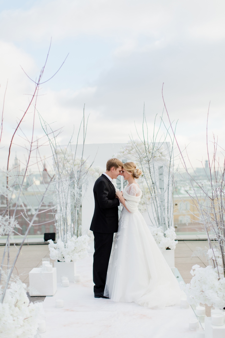 Московское небо: свадьба Николая и Светланы
