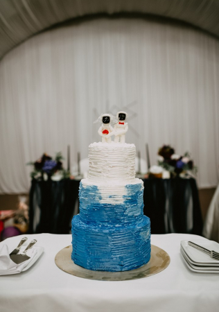 необычные фигурки для свадебного торта, организатор MOMENTO