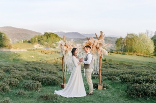 Свадьба Алёны и Сергея в стиле бохо