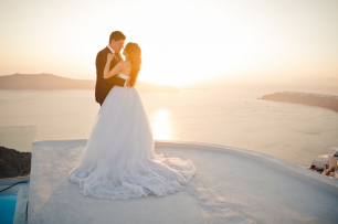 Свадьба Софии и  Дмитрия на о. Санторини