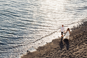 Свадьба Софии и  Дмитрия на о. Санторини