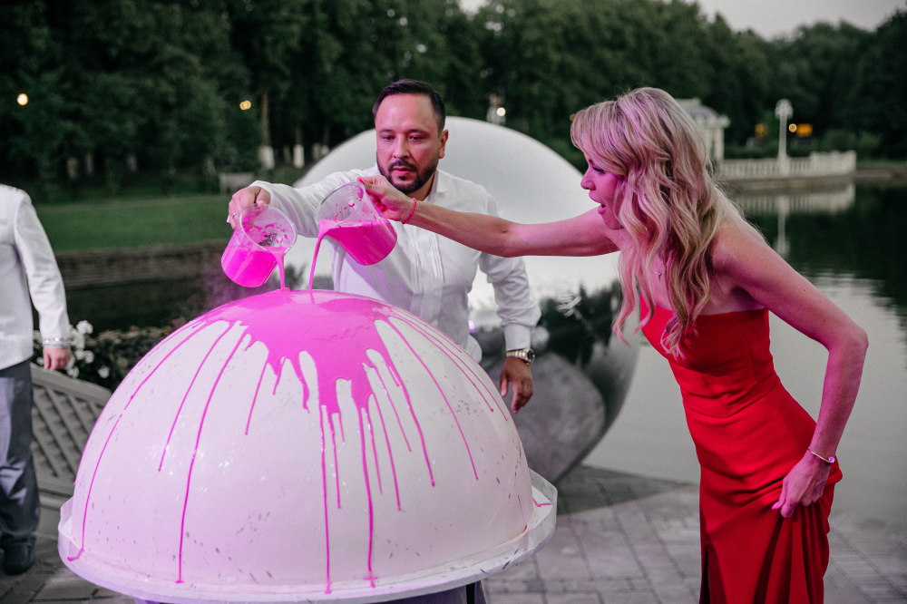 Свадьба "Voyage rosé rouge"