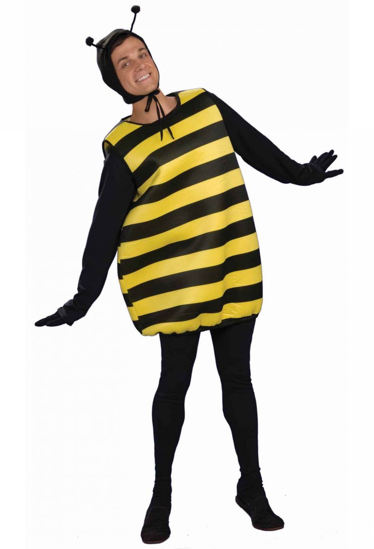 Костюм пчелы своими руками. Как связать новогодний костюм пчелы Вязаный костюм пчелки на собаку