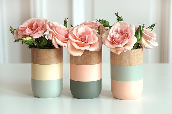 Декор вазы — оригинальные идеи украшения (59 фото)