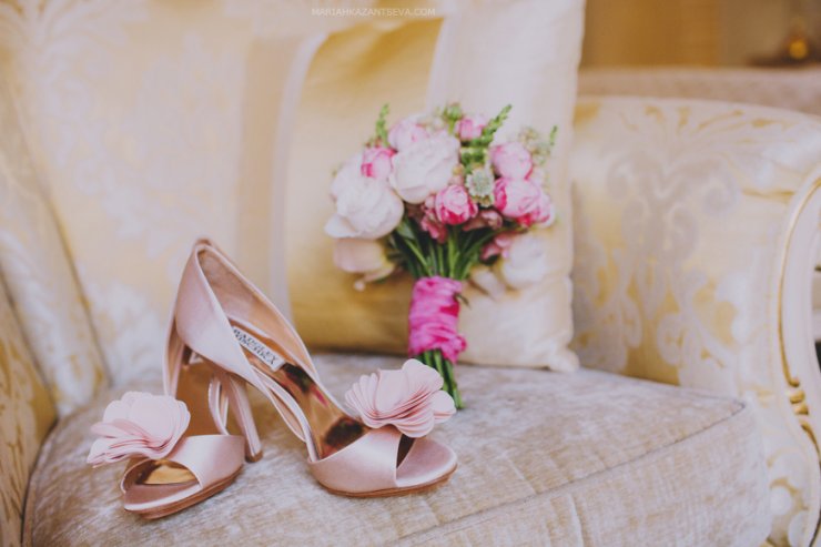 Свадебные туфли Badgley Mischka от fataiperya.ru