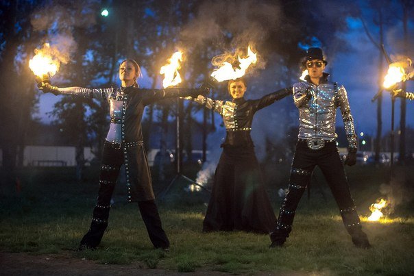 Огненное шоу "Майкл"