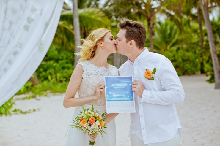 SunWedding Свадьба в Доминикане символическая церемония в Доминикане