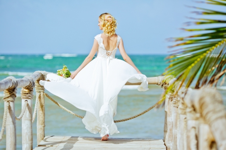 SunWedding Свадьба в Доминикане невеста
