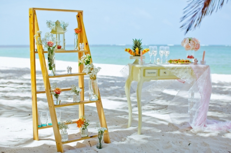 SunWedding Свадьба в Доминикане дополнительная зона на свадьбе
