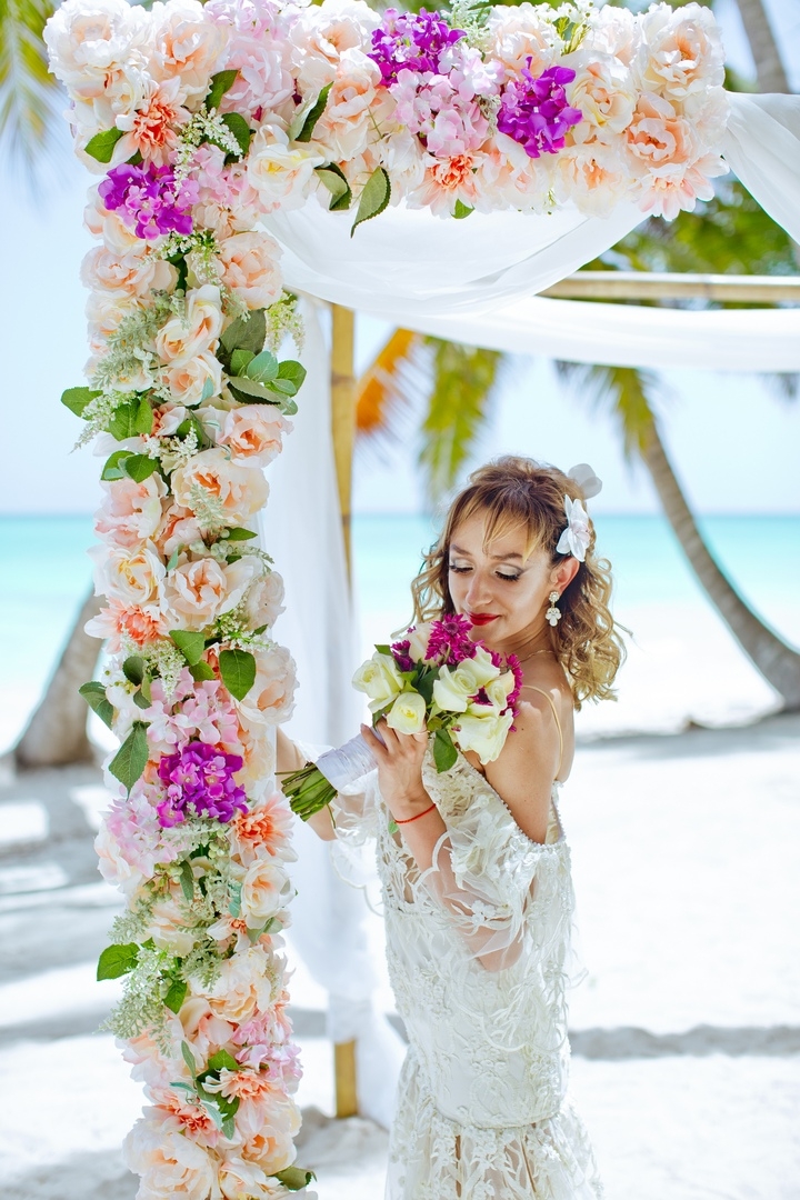 SunWedding свадебное оформление арки