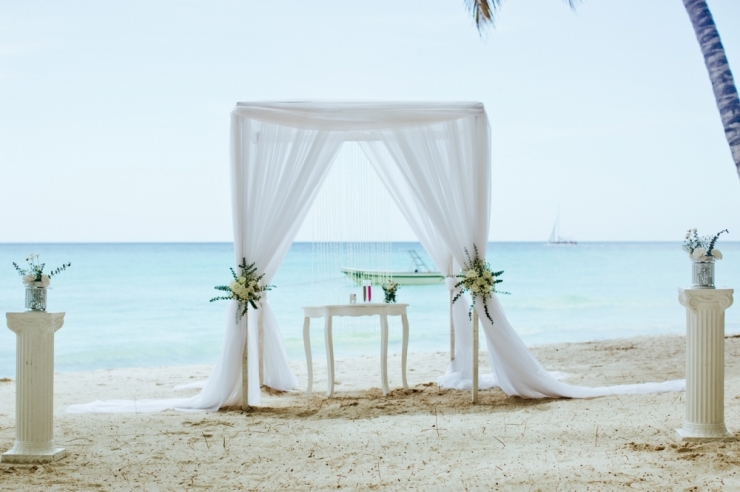 SunWedding Свадьба в Доминикане оформление свадьбы