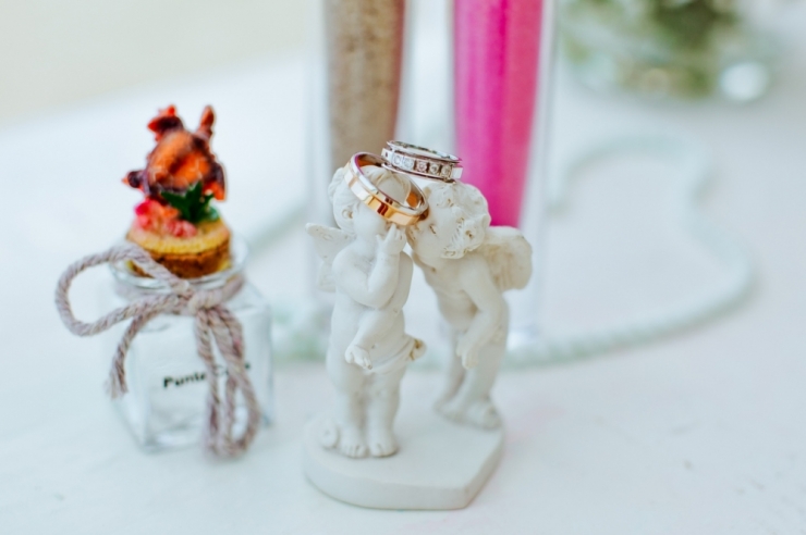 SunWedding Свадьба в Доминикане кольца невесты и жениха