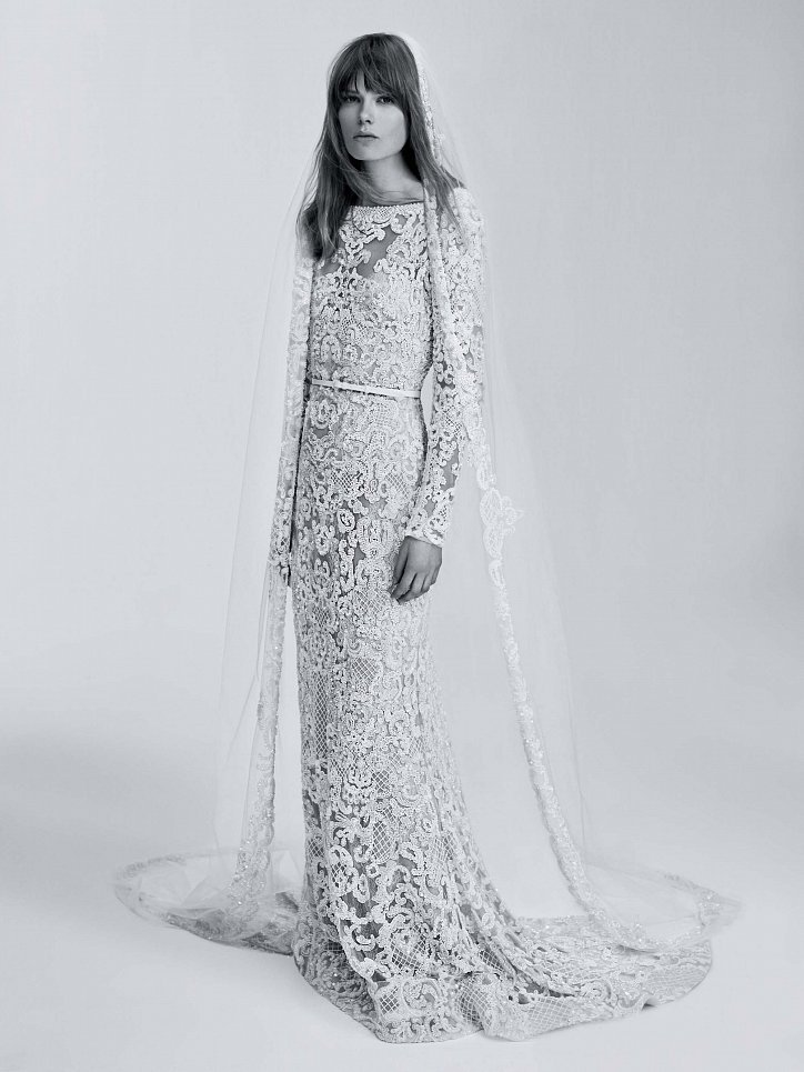 Коллекция свадебных платьев Elie Saab весна 2017