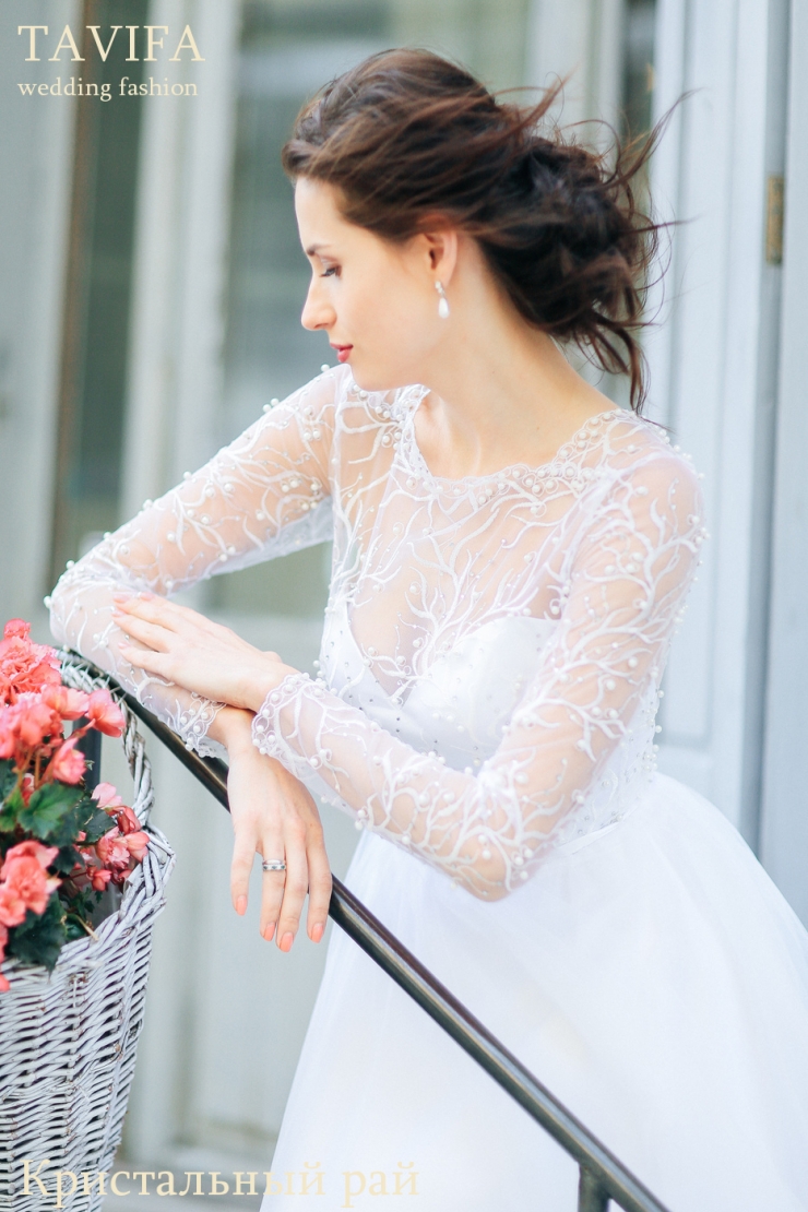 Свадебное платье "Кристальный рай"