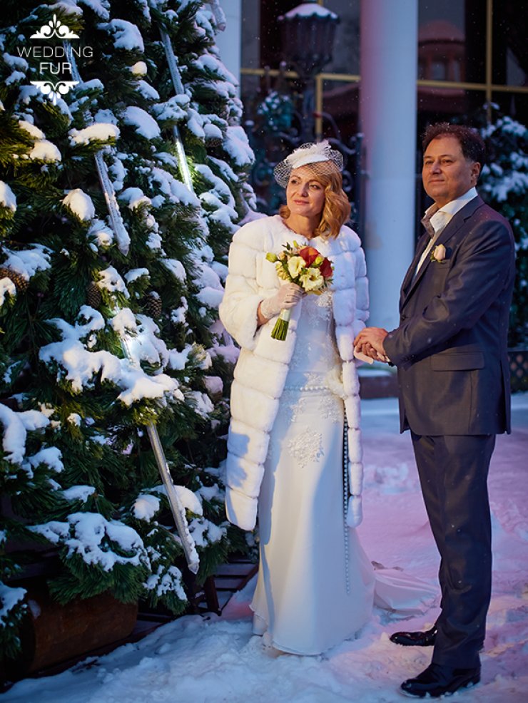 Свадебные шубки для невесты Wedding Fur