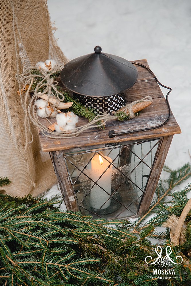 Рождественские фонари со свечой внутри - купить в интернет-магазине internat-mednogorsk.ru