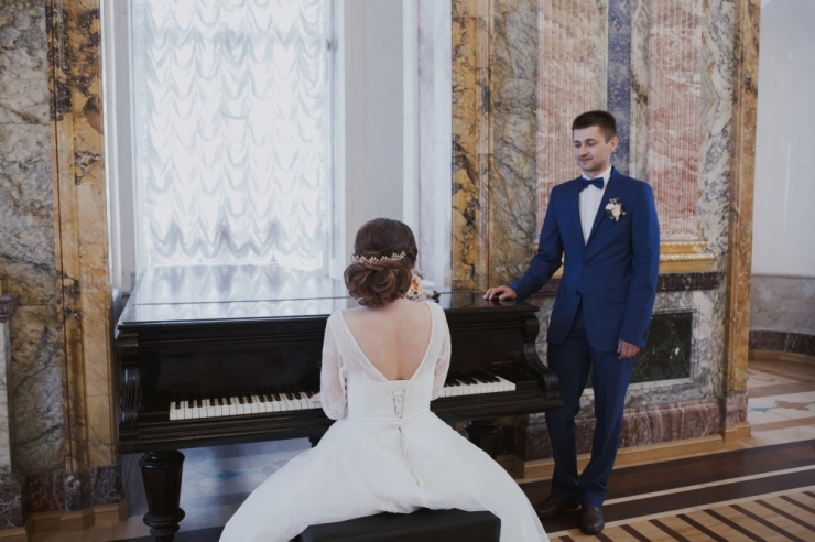 Мраморный зал. Анна и Максим.
22.04.2017