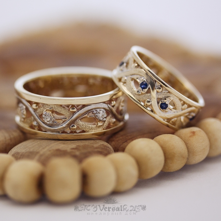 парные обручальные кольца СПб