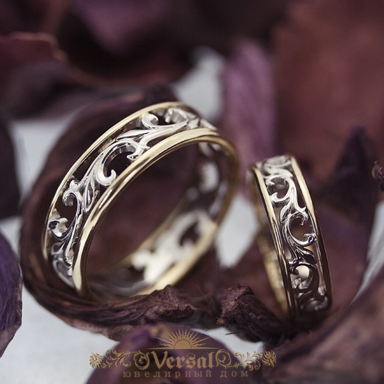 Эксклюзивные обручальные кольца на заказ