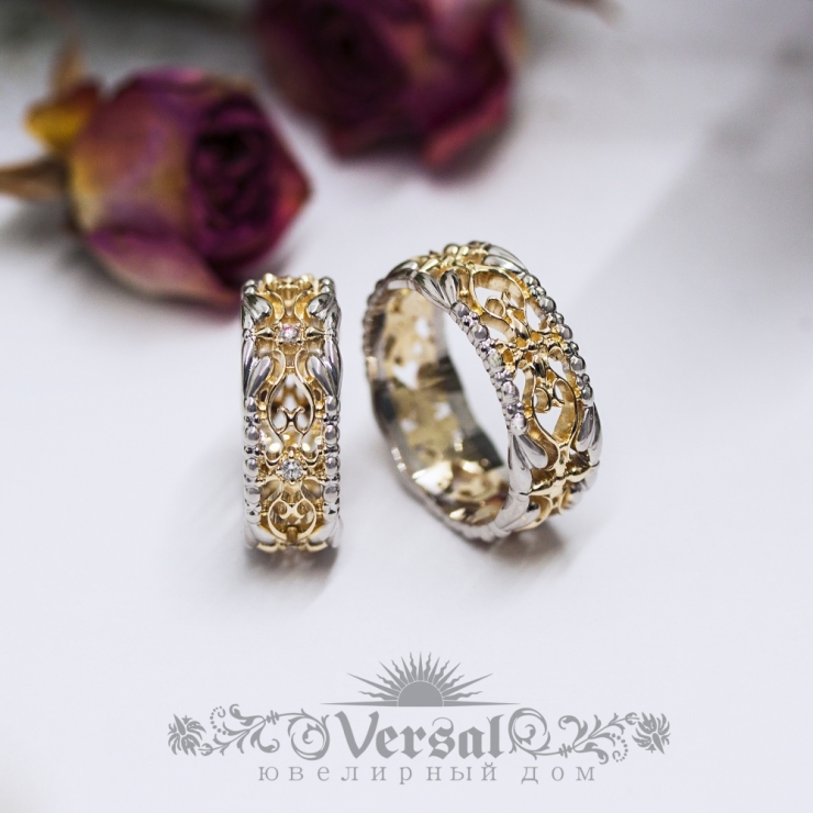 Эксклюзивные обручальные кольца на заказ