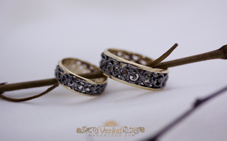 Эксклюзивные обручальные кольца на заказ
