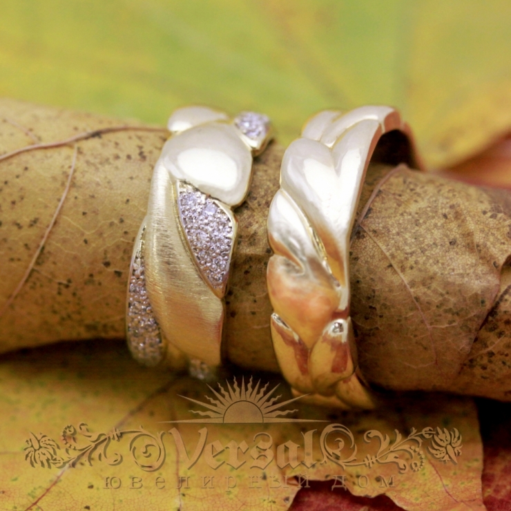 Эксклюзивные обручальные кольца на заказ