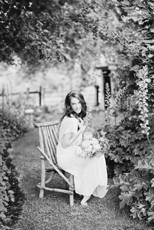 Свадебное платье черно-белые кадры