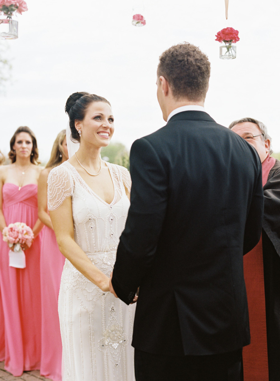 классическая розово-коралловая свадьба