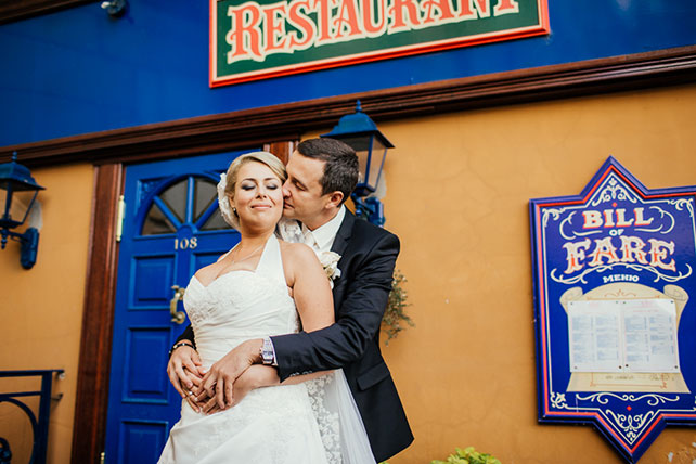 Свадьба в английском стиле, фотосессия жениха и невесты